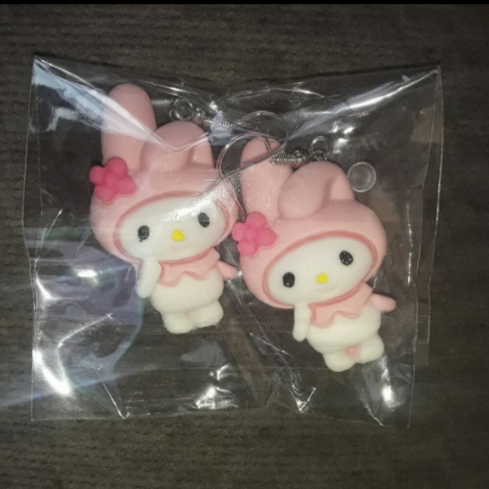 Hello Kitty Sanrio My Melody Jewelry Earrings Kids Teens Gifts Favor Special